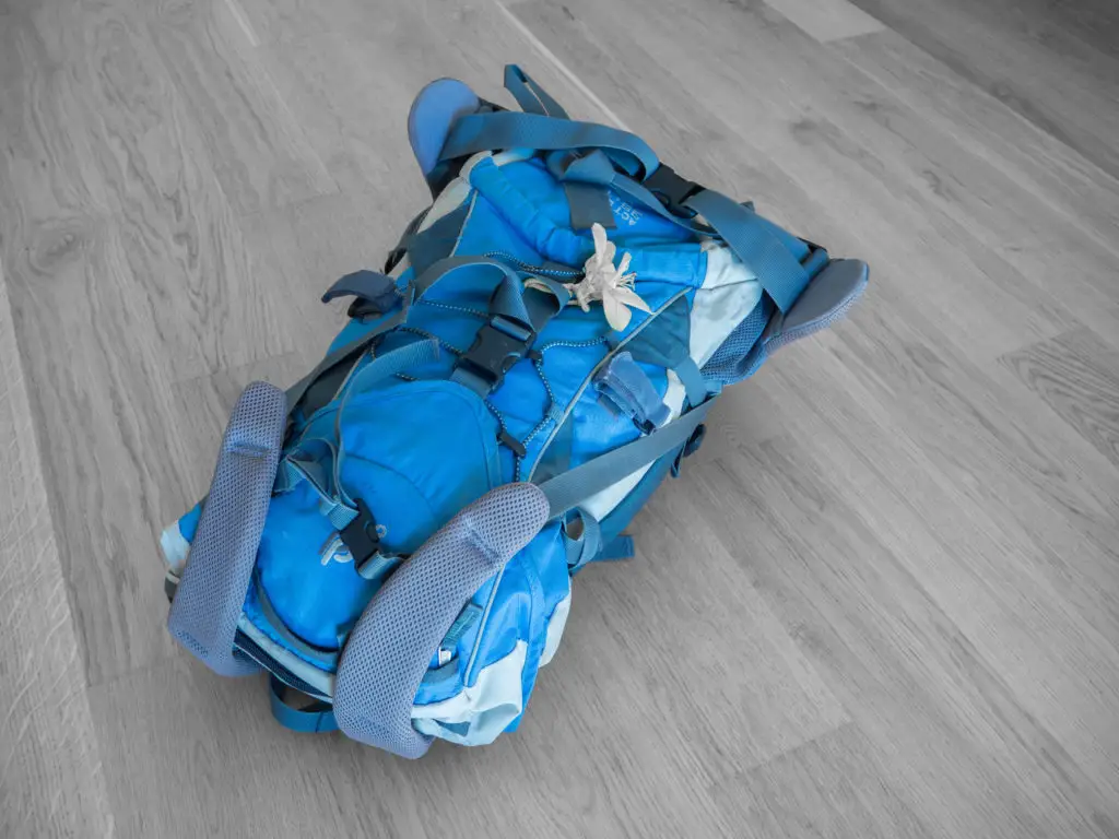 Rucksack Flug